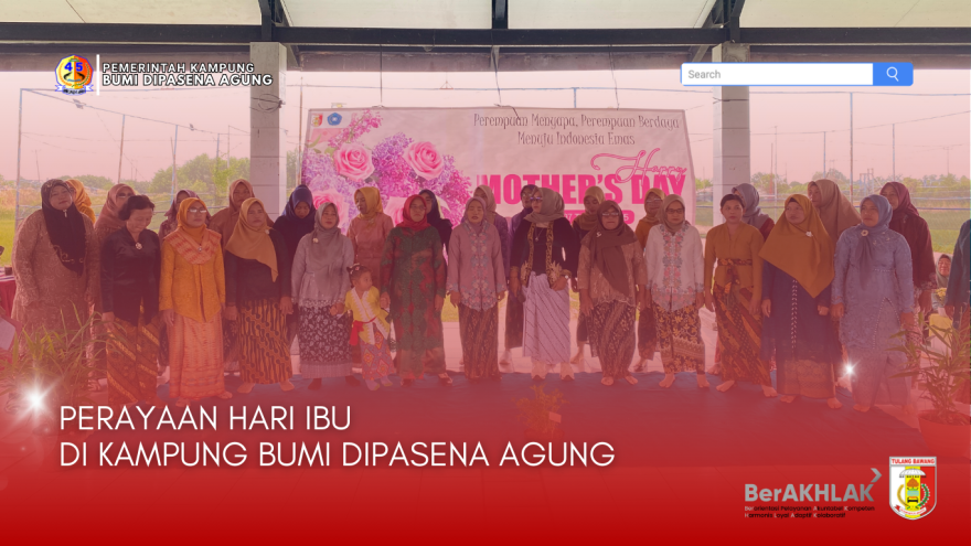 Perayaan Hari Ibu 2025 di Kampung Bumi Dipasena Agung Berlangsung Meriah